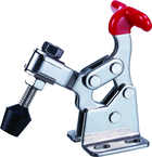 350 lbs U-Bar Flanged Base Horizontal Hold-Down Clamp Stainless Steel - Exact Tooling