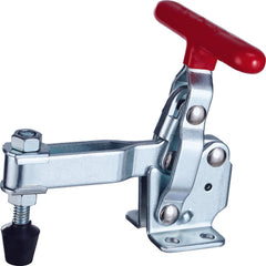 375 lbs T-Handle U-Bar Flanged Base Vertical Hold-Down Clamp - Exact Tooling