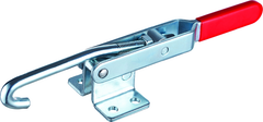 1000 lbs J-Hook Flanged Base Latch Clamp - Exact Tooling