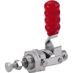 200 lbs 1/4-20 Thread Body Straight Line Clamp - Exact Tooling