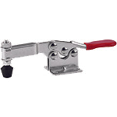 200 lbs U-Bar Flanged Base Horizontal Hold-Down Clamp - Exact Tooling
