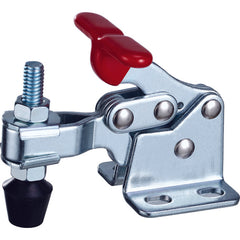 350 lbs U-Bar Flanged Base Horizontal Hold-Down Clamp - Exact Tooling