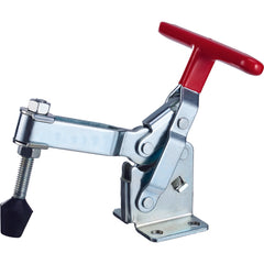 600 lbs U-Bar Flanged Base Vertical T Handle Hold-Down Clamp - Exact Tooling