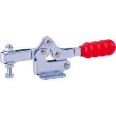 150 lbs Flanged Base U-Bar Low Profile Horizontal Toggle Clamp - Exact Tooling