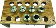 R8 Round Collet Set - 1/8 to 3/4 x 8ths - Exact Tooling
