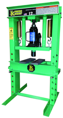 Hydraulic Shop Press - 12 Ton - Exact Tooling