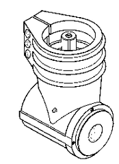 Right Angle Drive Attachment - Model #HR-RT-STD - Exact Tooling