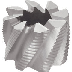 4-1/2 x 2-1/4 x 1-1/2 - Cobalt - Fine Tooth Roughing Shell Mill - 12T - Uncoated - Exact Tooling