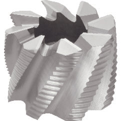 2 x 1-3/8 x 3/4 - Cobalt - Fine Tooth Roughing Shell Mill - 8T - Uncoated - Exact Tooling