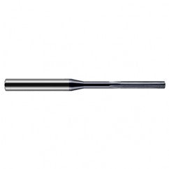 Miniature Reamers - 0.1520″ Reamer Diameter × 0.8750″ (7/8″) Margin Length Carbide Reamer, 4 Flutes, AlTiN Coated - Exact Tooling