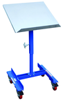 Tilting Work Table - 22 x 21'' 150 lb Capacity; 28 to 38" Service Range - Exact Tooling