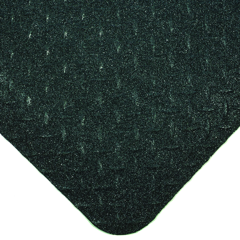 Diamond-Plate w/GritWorks - 9/16" x 3' x 75' Work Mat - Exact Tooling