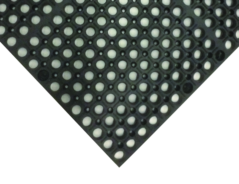 3' x 20' x 1/2" Thick Drainage MatÂ - Red - Exact Tooling