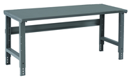 72 x 30 x 33-1/2" - Steel Bench Top Work Bench - Exact Tooling