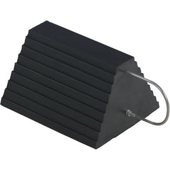 Rubber Wheel Chock-"U" Handle 9.25″ - Exact Tooling