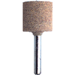 1/8″ × 1 1/2″ Shank-3/8″ × 3/8″ - W177 - Cotton Reinforced Aluminum Oxide Mounted Point - Exact Tooling