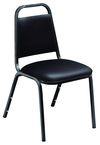 Standard Stack Chair -- 3/4" Square 19-Gauge Steel Tubing/Non-marring Plastic Glides - Exact Tooling