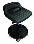 Swivel Tractor Stool with 300 lb Capacity - Exact Tooling
