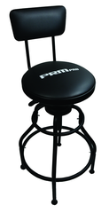 Adjustable Shop Stool with Back Support - Exact Tooling