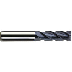 1/4" Dia. - 3/4" LOC - 2-1/2" OAL - 4 FL Carbide S/E HP End Mill-nACo - Exact Tooling