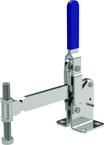 1200 lbs Solid Bar Flanged Base Vertical Hold-Down Clamp - Exact Tooling