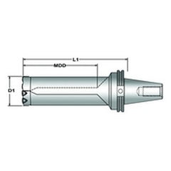 R34X22-CV40 Revolution Drill Holder - Exact Tooling