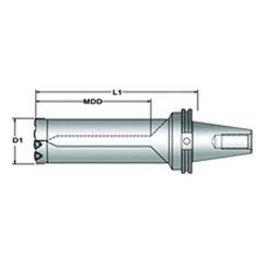 R42X45-CV40 Revolution Drill Holder - Exact Tooling