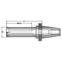 R42X22-CV50 Revolution Drill Holder - Exact Tooling