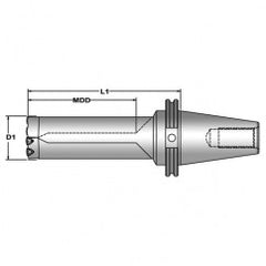 R42X45-CV50 Revolution Drill Holder - Exact Tooling