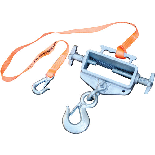 Hoisting Hook Single Fork Rigid Latch - Exact Tooling