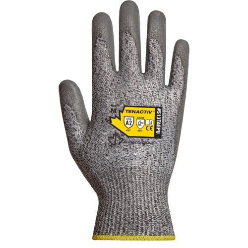 Stronger-than-steel gloves with high cut resistance