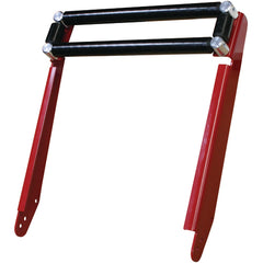Hose Roller Guide, 4 Way UHMW - Exact Tooling