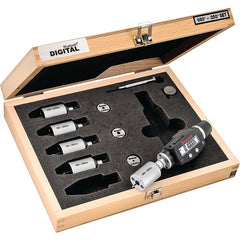 ‎Starrett S770BXTBZ Electronic Internal Micrometer Set, 2-Point Contact (.080-.250″ (2-6mm) Range) and built-in Bluetooth - Exact Tooling