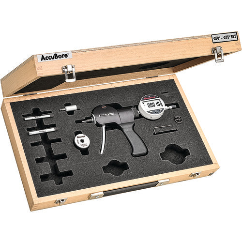 ‎Starrett S781BXTCZ AccuBore Electronic Bore Gage Set, 3-Point Contact (1/4-3/8″ (6-10mm) Range) and built-in Bluetooth - Exact Tooling