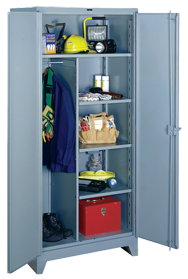 36 x 24 x 78'' (Dove Gray or Putty) - Full Height Storage Cabinet - Exact Tooling