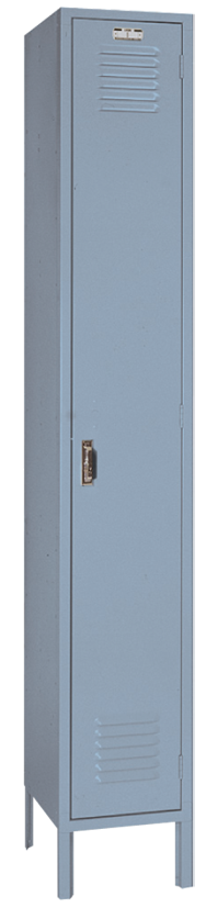 12 x 18 x 72'' (1 Openings) - 1 Wide Single Tier Locker - Exact Tooling