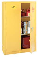 Flammable Liqiuds Storage Cabinet - #5444N 43 x 18 x 65'' (3 Shelves) - Exact Tooling