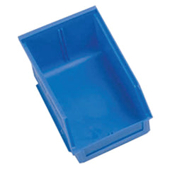 4 1/2″ × 7 1/4″D" × 5″ - Blue Plastic Bin - Exact Tooling