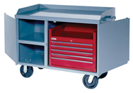 48 x 26 x 36" (Gray) - Mobile Work Center - Exact Tooling