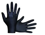 Raven Powder Free Black Nitrile Glove, 6 Mil - Small - Exact Tooling