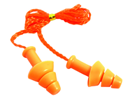 Reusable Corded Silicone Ear Plugs - 100/Pair - Exact Tooling