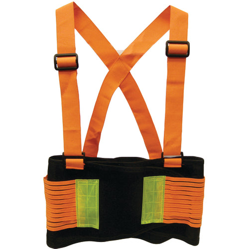 Deluxe Hi-Vis Back Support - L - Exact Tooling