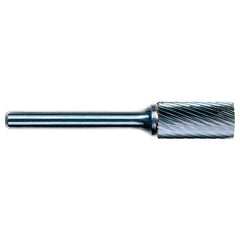 1/16 EdgeHog Cyl Flat End Miniature Carbide Bur SA-41 Fine - Exact Tooling