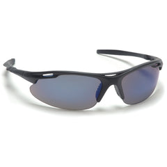 Safety Glasses - Blue Mirror Lens, Black Frame, Avante - Exact Tooling