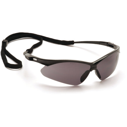 Safety Glasses - Black Frame, Gray Lens - Exact Tooling