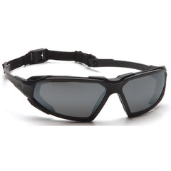 Safety Glasses - Black Frame, Gray Fog Free Lens - Exact Tooling