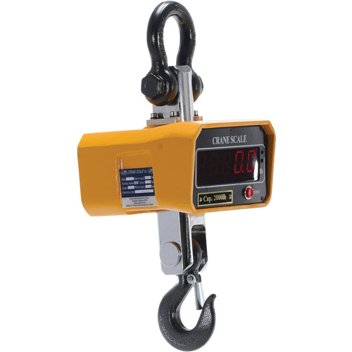 Crane Scale W/2000 lb Capacity 8 × 7.625 - Exact Tooling