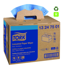 Industrial Paper 4 Ply Wipers - Blue - Handy Box - Exact Tooling