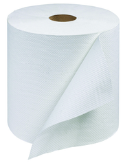 800' Universal Roll Towels White - Exact Tooling