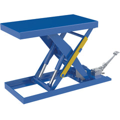 Scissor Lift Table 20 × 40 2000 Foot Pump - Exact Tooling
